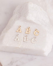 Add Alphabet Letter Charm