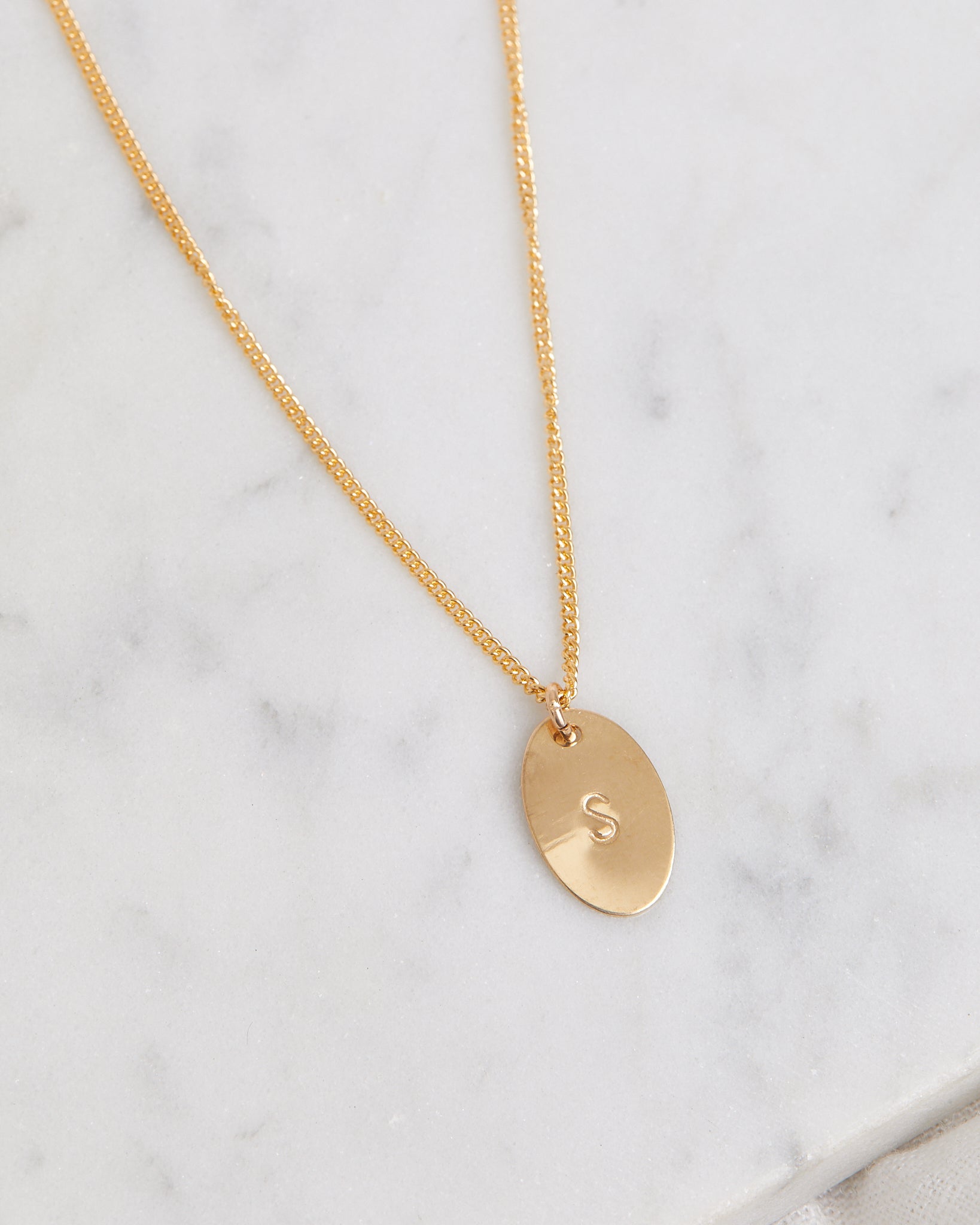 Personalized Gold Heart Necklace, Tiffany Style Heart Necklace, Hand Stamped  Initial Necklace, Gold Family Necklace, Mother's